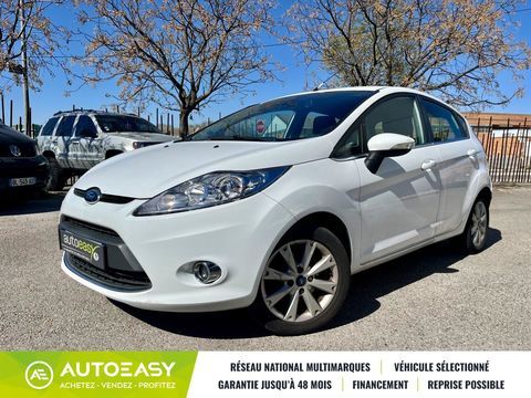 Ford Fiesta V 1.25 82ch Titanium 5p / 1&egrave;re Main 2010 occasion Aix-en-Provence 13290