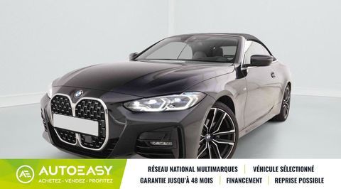 BMW S&eacute;rie 4 II (G22) 420iA 184ch M Sport Cabriolet 2021 occasion Saint-Armel 35230