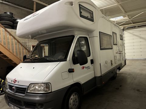 Fiat Ducato DUCATO TRIGANO 2.8 JTD 145CV CAMPING CA4 PLACES ASSISES 6 CO 2005 occasion Bletterans 39140