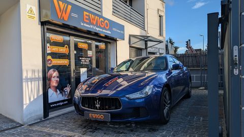 Maserati Ghibli 3.0 V6 275ch GRANLUSSO - ENTRETIEN MASERATI 2017 occasion Pierrelaye 95480