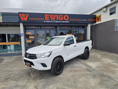 Toyota Hilux CHASSIS CABINE 2.4 D4D 150 LECAP 4X4 2018 occasion Saint-Pierre 97410