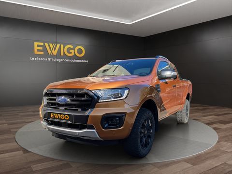 Ford Ranger SUPER CABINE 2.0 TDCI 215 WILDTRAK 4X4 BVA / 1ÈRE MAIN / CAR 2021 occasion Seynod 74600