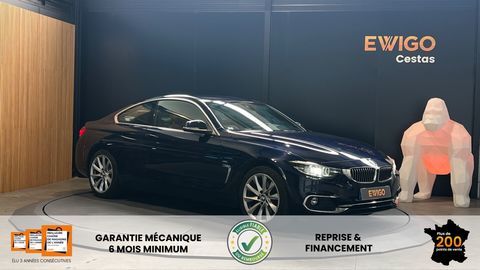 BMW Série 4 COUPE 3.0 430 D 258Ch LUXURY XDRIVE BVA - ATTELAGE / CAMERA 2017 occasion Cestas 33610
