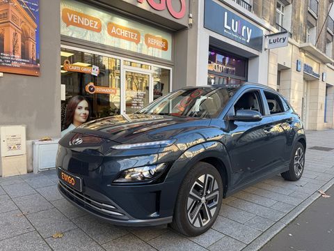 Hyundai Kona EV Electric 64kWh 204cv INTUITIVE / Grosse Batterie 500km au 2021 occasion Le Havre 76600