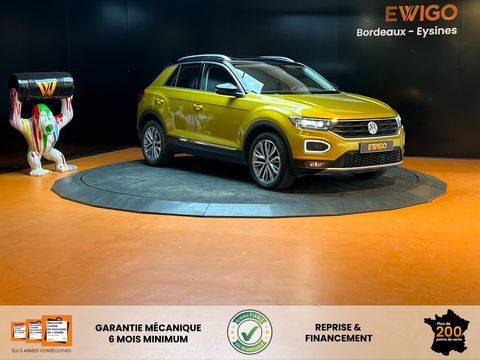 Volkswagen T-ROC 2.0 TDI 150 Ch LOUNGE SUREQUIP&Eacute; DSG7 4MOTION/ TOIT OUVRANT/C 2018 occasion Eysines 33320