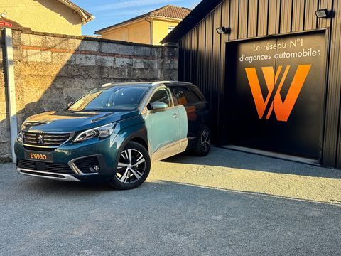 Peugeot 5008 GENERATION-II 1.6 BLUEHDI 120 Ch ALLURE START-STOP ATTELAGE 2017 occasion Trélissac 24750