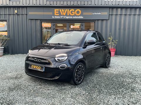 Fiat 500 E ELECTRIC 120 58PPM 42KWH AUTONOMIE-320KMH ICONE PLUS BVA 2023 occasion La Rochelle 17000