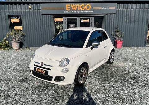 Fiat 500 1.2 70 / distribution faite / pack city 2014 occasion La Rochelle 17000