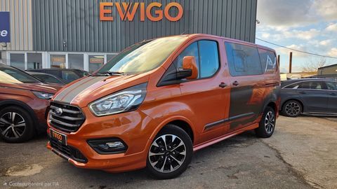 Ford Transit CUSTOM 2.0 ECOBLUE 170ch L1H1 SPORT BVA - CAMERA ANDROID AUT 2023 occasion Évreux 27000