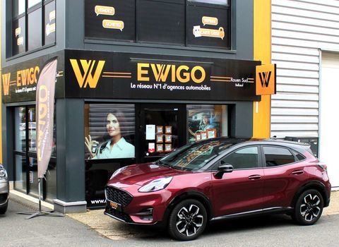 Ford Puma 1.0 FLEXIFUEL 125 ch MHEV ST-LINE X VIVID RUBY EDITION 2024 occasion Belbeuf 76240