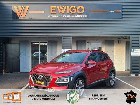 Hyundai Kona 1.6 CRDI 135 EXECUTIVE DCT BVA / SIEGES CUIR ELECTRIQUES CHA 2019 occasion Saintes 17100