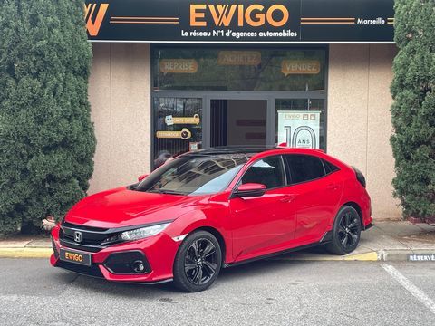 Honda Civic 1.5 IVTEC T 180 SPORT PLUS*ENTRETIEN A JOUR*TOIT OUVRANT*SIE 2019 occasion Marseille 13009