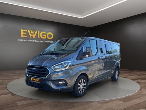 Transit Custom FOURGON 300 2.0 TDCI 130CH L2H1 LIMITED / PANNEAU SOLAIRE / 2020 occasion 74600 Seynod
