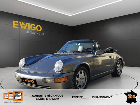 Porsche 911 964 CABRIOLET CARRERA 4 + ORIGINE FRANCE 1990 occasion Saint-Apollinaire 21850