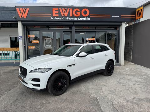 Jaguar F-PACE 2.0 D 180 CH PRESTIGE AWD BVA8 + CAMERA DE RECUL + TOIT OUVR 2017 occasion Saint-Pierre 97410