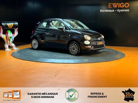 Fiat 500 CABRIOLET 1.2 70 longue 2016 occasion Eysines 33320