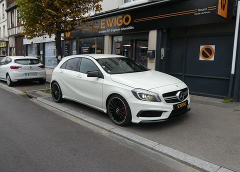 Mercedes Classe A 2.0 45 360 AMG 4MATIC SPEEDSHIFT ENTRETIEN CONSTRUCTEUR PACK 2014 occasion Saint-Jean-du-Cardonnay 76150