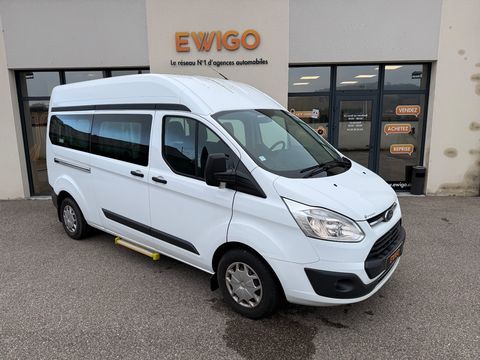 Ford Transit Custom FORD TRANSIT CUSTOM 130cv ECOBLUE MINIBUS 9 PLACES RAMPE TPM 2017 occasion Ampuis 69420
