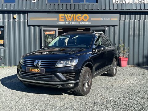 Volkswagen Touareg 3.0 TDI 262CH / FINITION CARAT / 2EME MAIN / SUIVI COMPLET / 2016 occasion La Rochelle 17000