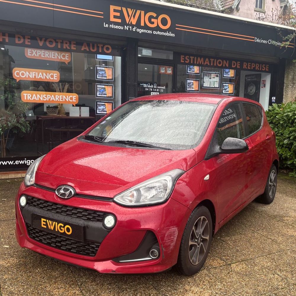i10 1.0 65CH - INITIALE - CARPLAY - CLIMATISATION - GARANTIE MIN 2019 occasion 69150 D&eacute;cines-Charpieu
