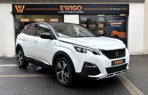 Peugeot 3008 1.2 PURETECH 130 ch GT LINE EAT8 BVA - 1&Egrave;RE MAIN + CARPLAY & 2019 occasion Serris 77700