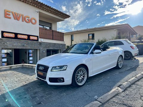 Audi A5 CABRIOLET 2.0 TFSI 211ch quattro SLine S-Line - Son Bang Olu 2010 occasion Sainte-Maxime 83120