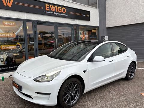 Tesla Model 3 500 82KWH GRANDE-AUTONOMIE 4WD DUAL-MOTOR 1&eacute;re MAIN + Attela 2021 occasion Mougins 06250