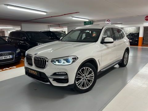 BMW X3 2.0 D 190 CH LUXURY XDRIVE BVA / ENTRETIEN CONSTRUCTEUR / CA 2018 occasion Quimper 29000