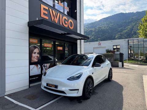 Tesla Model Y 515CH 75KWH PERFORMANCE AUTOPILOT EAP + PPF COMPLET + ATTELA 2023 occasion Le Versoud 38420