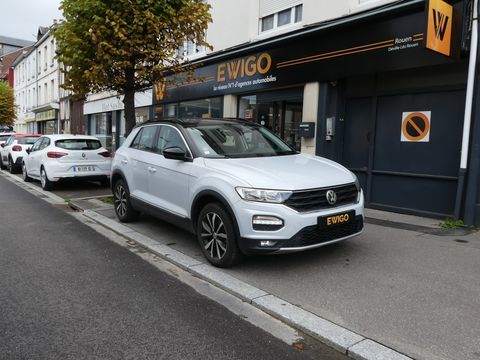 Volkswagen T-ROC 1.0 TSI 115CH BICOLORE LOUNGE - RADAR DE RECUL - CLIMATISATI 2018 occasion Saint-Jean-du-Cardonnay 76150