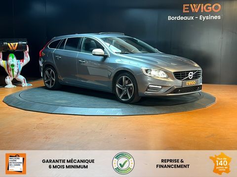Volvo V60 D5 225 R-DESIGN BVA // TOIT OUVRANT // SIEGES CUIR CHAUFFANT 2016 occasion Eysines 33320