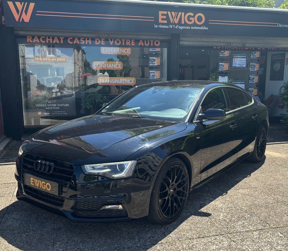 A5 SPORTBACK 3.0 TDI 245CH S-LINE QUATTRO S-TRONIC - GARANTIE M 2015 occasion 69150 Décines-Charpieu