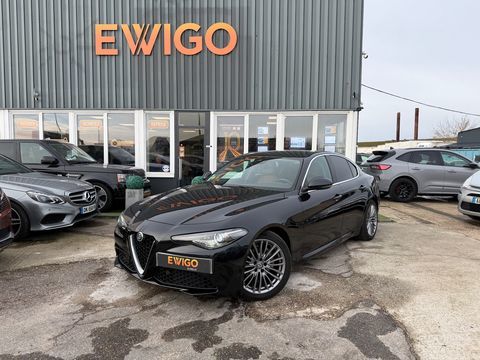 Alfa Romeo Giulia 2.2 JTDM 180CH SUPER BVA - ATTELAGE - CAMERA DE RECUL - CUIR 2017 occasion Évreux 27000
