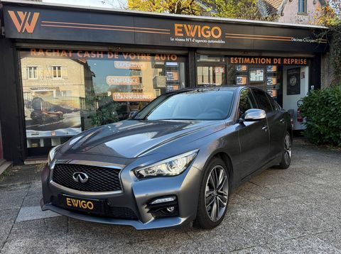 Infiniti Q50 S 364CV SPORT TECH AWD BVA HEV - TOIT OUVRANT - BOSE - GARAN 2014 occasion Décines-Charpieu 69150