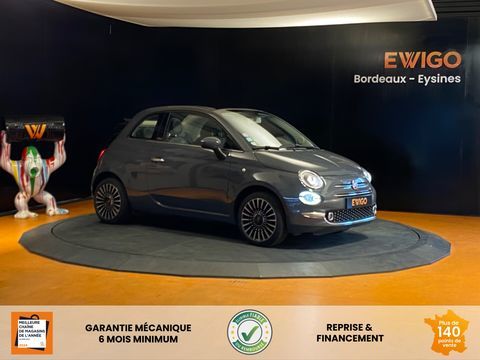 Fiat 500 C CABRIOLET 1.2 70 CLUB START-STOP /CARPLAY / DISTRIBUTION NEU 2018 occasion Eysines 33320