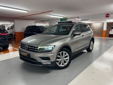 Volkswagen Tiguan 2.0 TDI 150 CH BLUEMOTION CARAT EXCLUSIVE DSG BVA / CAMERA D 2017 occasion Quimper 29000