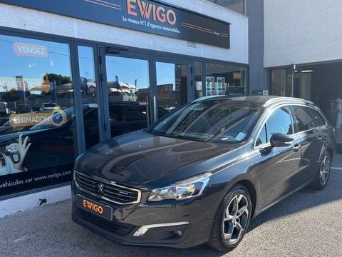 Peugeot 508 SW 2.0 BLUEHDI 180ch ALLURE EAT6 BVA - SUIVI COMPLET 2017 occasion Mougins 06250