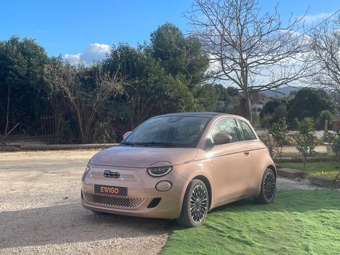 Fiat 500 E ELECTRIC 120CH 58PPM 42KWH AUTONOMIE-320KM LA-PRIMA BVA*CAME 2022 occasion Marseille 13009