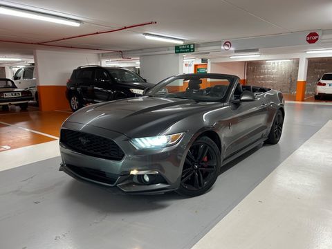 Ford Mustang CABRIOLET 2.3 ECOBOOST 317 CH BVA / CAMERA DE RECUL / SHAKER 2016 occasion Quimper 29000