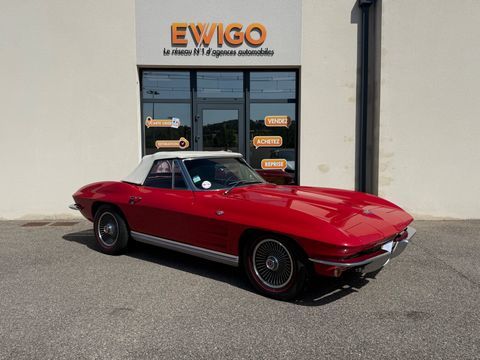 Chevrolet Corvette STING RAY CABRIOLET V8 327ci BOITE MANUELLE 4 1964 occasion Ampuis 69420
