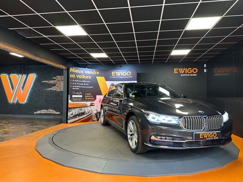 BMW Série 7 3.0 730 D 265 EXCLUSIVE XDRIVE BVA // 2E MAIN // CAMÉRA 360 2016 occasion Nantes 44300