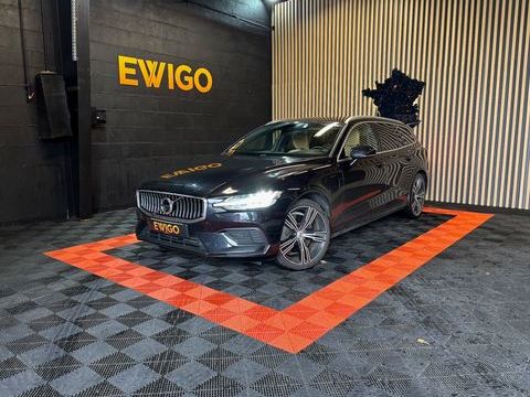 Volvo V60 T8 318+87ch -Inscription Luxe -Polestar -Toit ouvrant-Caméra 2020 occasion Couëron 44220