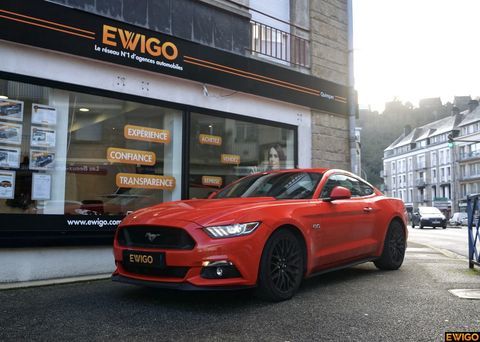 Ford Mustang COUPE 5.0 420 CH GT / RECARO / ENTRETIEN FULL FORD 2018 occasion Quimper 29000