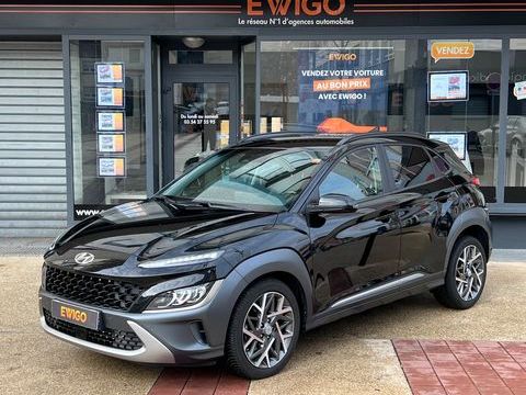 Hyundai Kona 1.6 GDI 141ch HYBRID HEV INTUITIVE DCT - ENTRETIEN COMPLET H 2022 occasion Forbach 57600