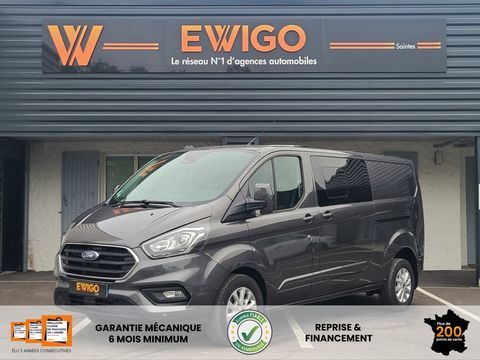 Ford Transit Custom CA 320 L2H1 2.0 ECOBLUE 130 S&S BVA LIMITED 8.0 CV TVA RECUP 2020 occasion Saintes 17100
