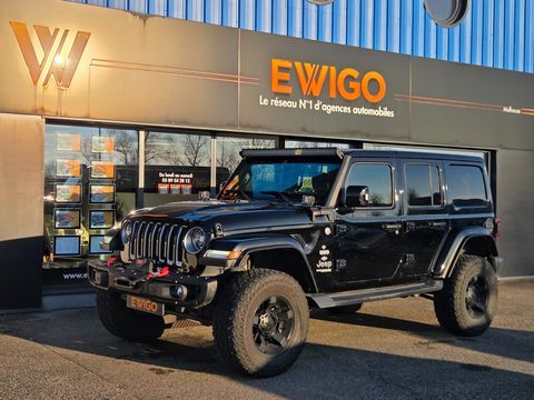 Jeep Wrangler 2.0 T 272 ch UNLIMITED OVERLAND PREPARTION RAID TREUILLE / L 2019 occasion Rixheim 68170