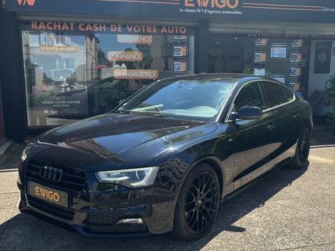 Audi A5 SPORTBACK 3.0 TDI 245CH S-LINE QUATTRO S-TRONIC - GARANTIE M 2015 occasion D&eacute;cines-Charpieu 69150