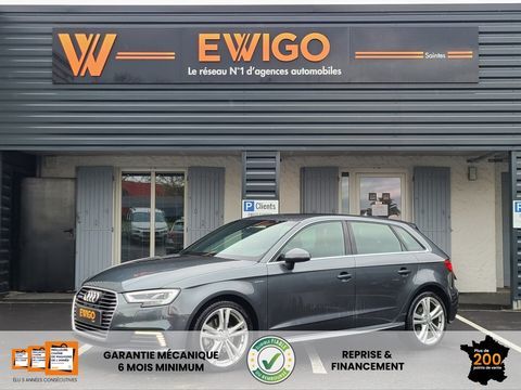 Audi A3 SPORTBACK 1.4 TFSI E-TRON 204CH 150 PHEV HYBRID S-LINE S-TRO 2017 occasion Saintes 17100
