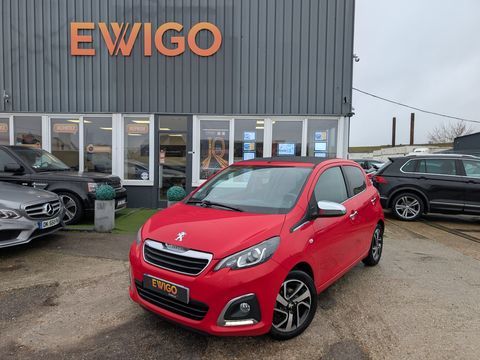Peugeot 108 1.2 VTI 80 FELINE TOP - CAMERA DE RECUL - TOIT OUVRANT - BLU 2014 occasion &Eacute;vreux 27000