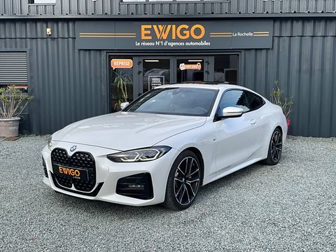 BMW Série 4 3.0 430D 286ch M-SPORT XDRIVE 1ER MAIN / ENTRETIEN BMW / 4 P 2021 occasion La Rochelle 17000